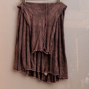 Angel Rox Flirt Cape in Womens Size O/S in Brown and Pink